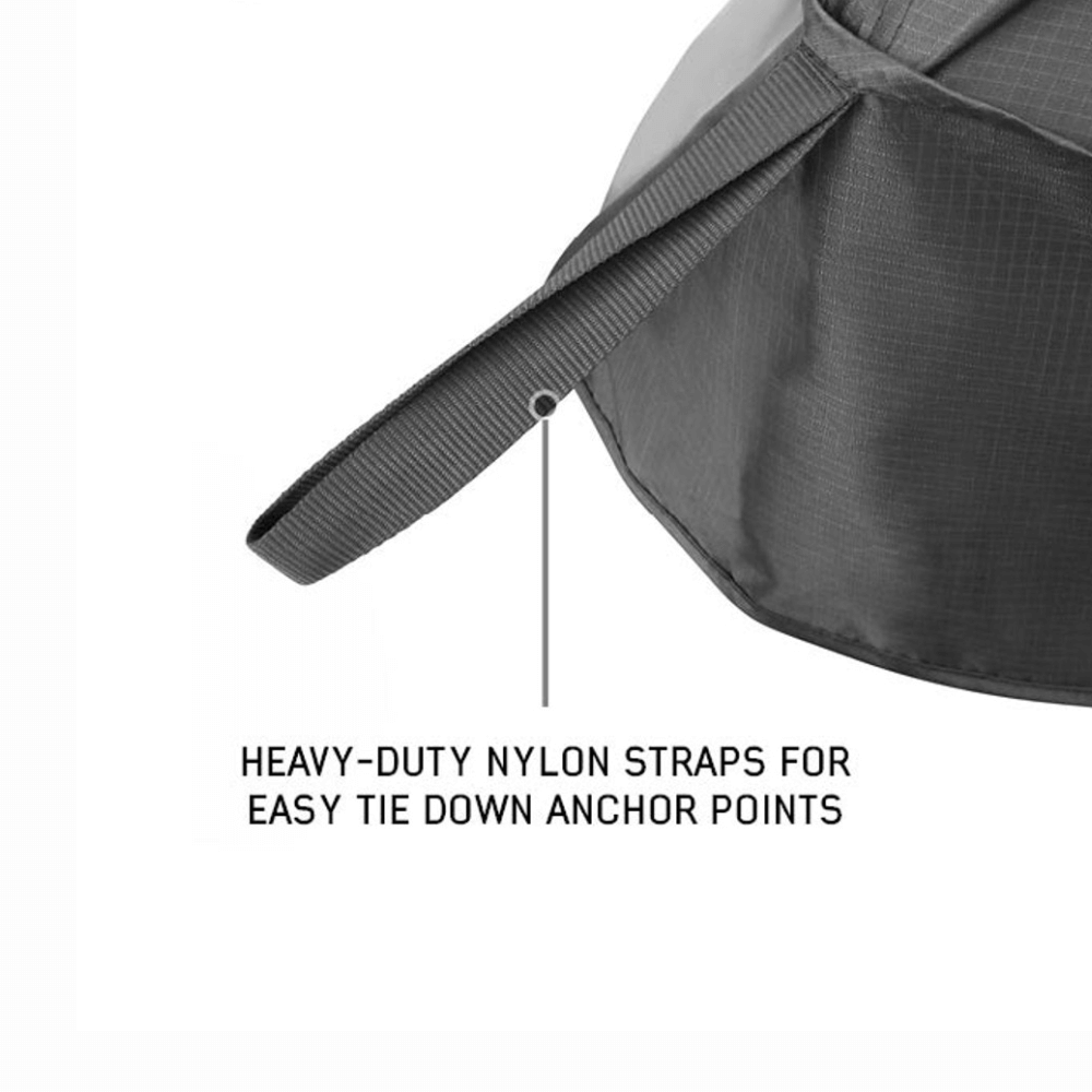 XD Everest Annex Room Roof Top Tent Extension - Black Body Grey Trim