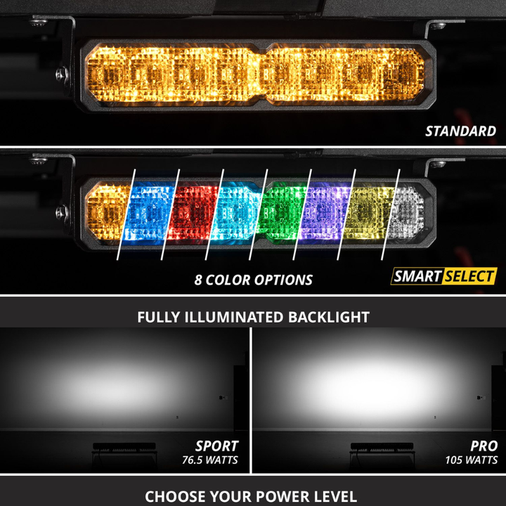 SS40 Dual-Color LED Light Bar (one)