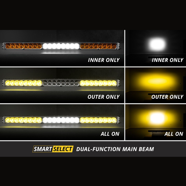 SS40 Dual-Color LED Light Bar (one)