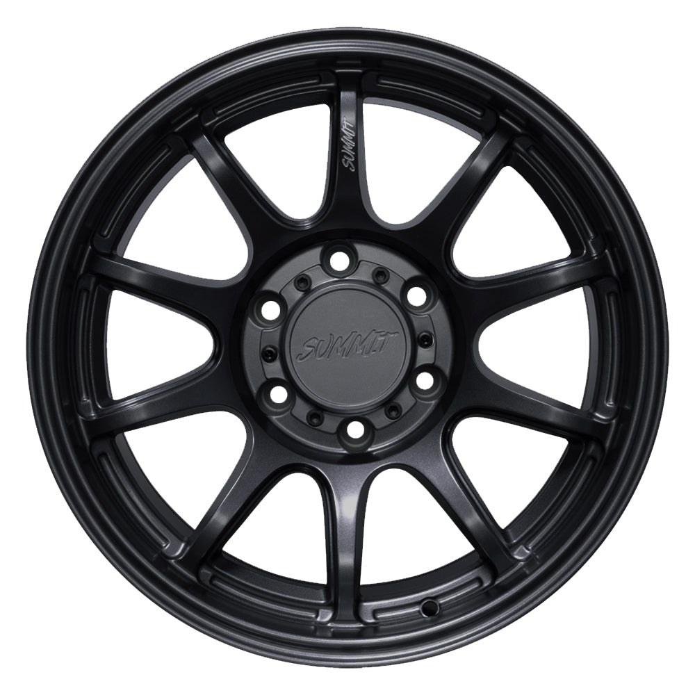 APEX | MATTE BLACK | 17X9.0 | -25