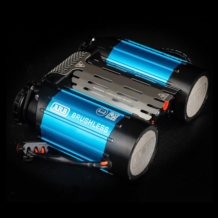 Brushless Twin Motor Onboard 12V Air Compressor