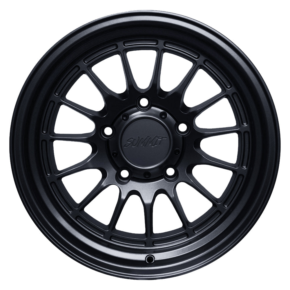 DAKAR | MATTE BLACK | 17X9.0 +0 [5 LUG]