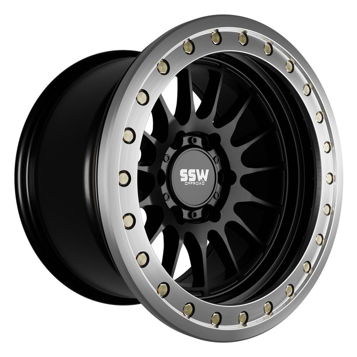 BEADLOCK DAKAR | MATTE BLACK | 17X9.0 | -25