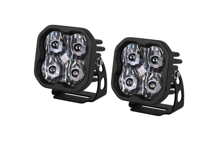 SS3 SAE White Max LED Pods
