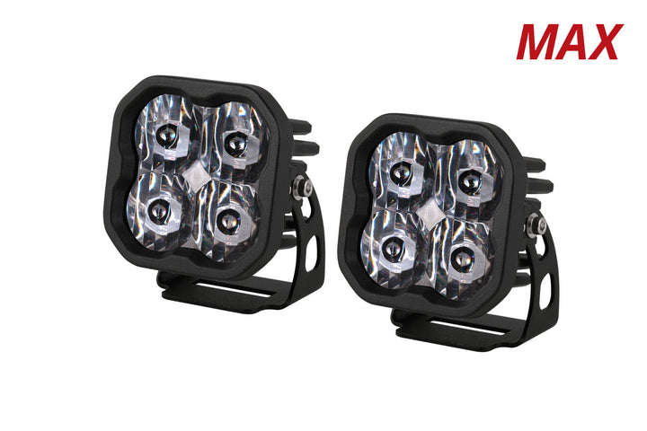 SS3 SAE White Max LED Pods
