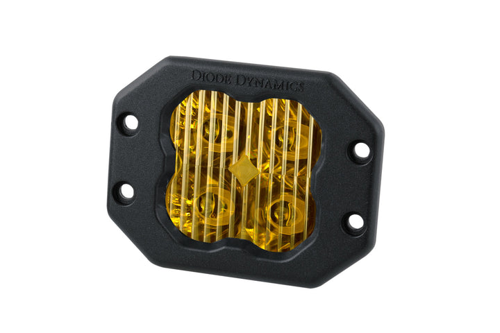 SS3 SAE Yellow Sport Flush Mount LED Pods