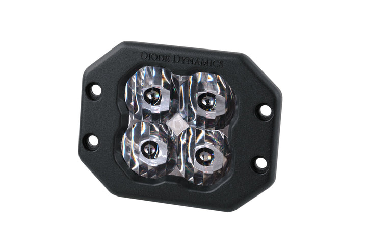 SS3 SAE/DOT White Pro Flush Mount LED Pods
