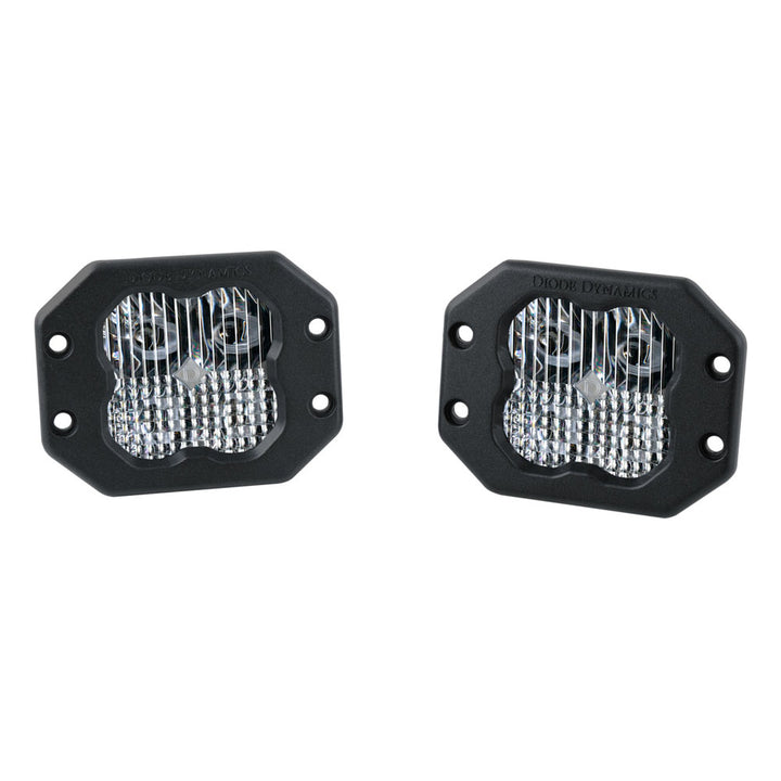 SS3 SAE/DOT White Pro Flush Mount LED Pods