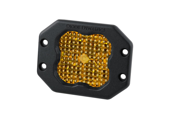 SS3 SAE Yellow Pro Flush Mount LED Pods