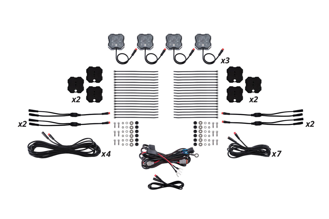 RGBW Rock Light Installer Kit (12-pack)