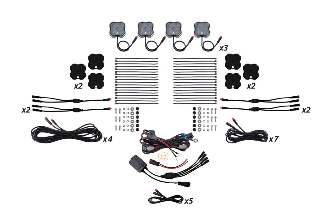RGBW Rock Light Installer Kit (12-pack)