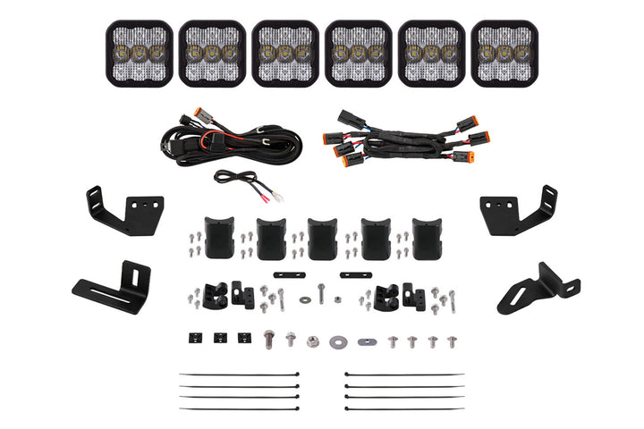 SS5 CrossLink Lightbar Kit for Prinsu/Sherpa Roof Racks