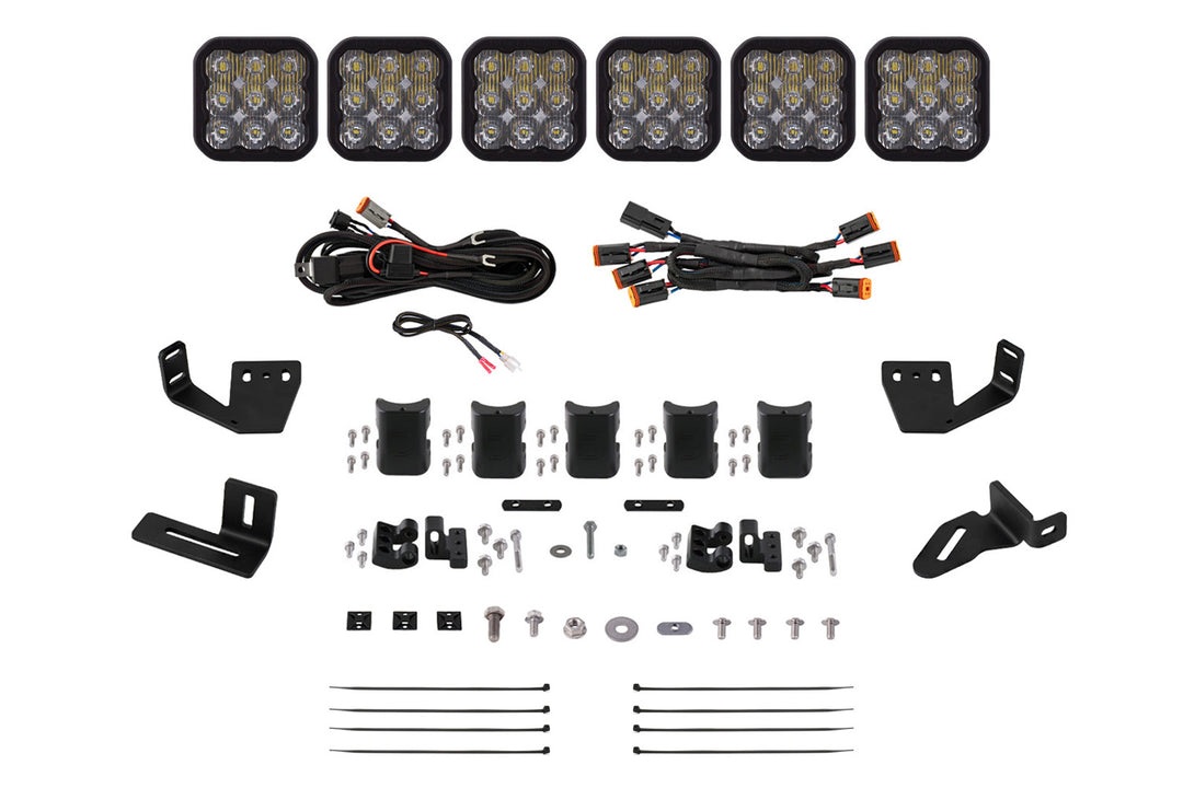 SS5 CrossLink Lightbar Kit for Prinsu/Sherpa Roof Racks