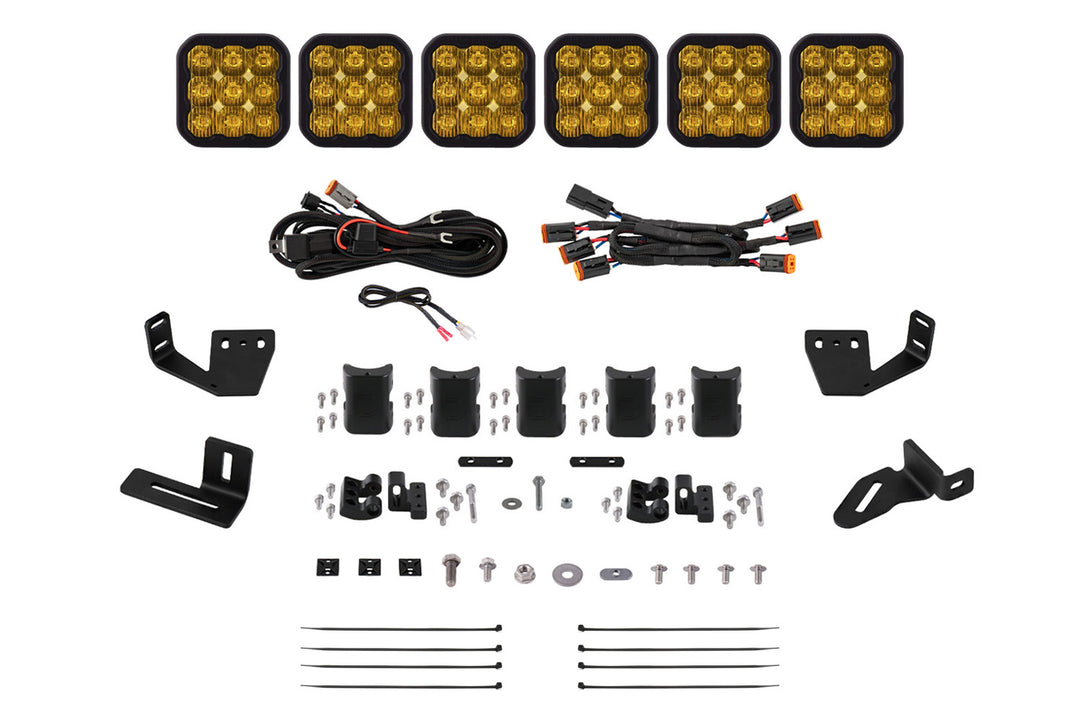 SS5 CrossLink Lightbar Kit for Prinsu/Sherpa Roof Racks