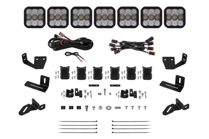 SS5 CrossLink Lightbar Kit for Prinsu/Sherpa Roof Racks