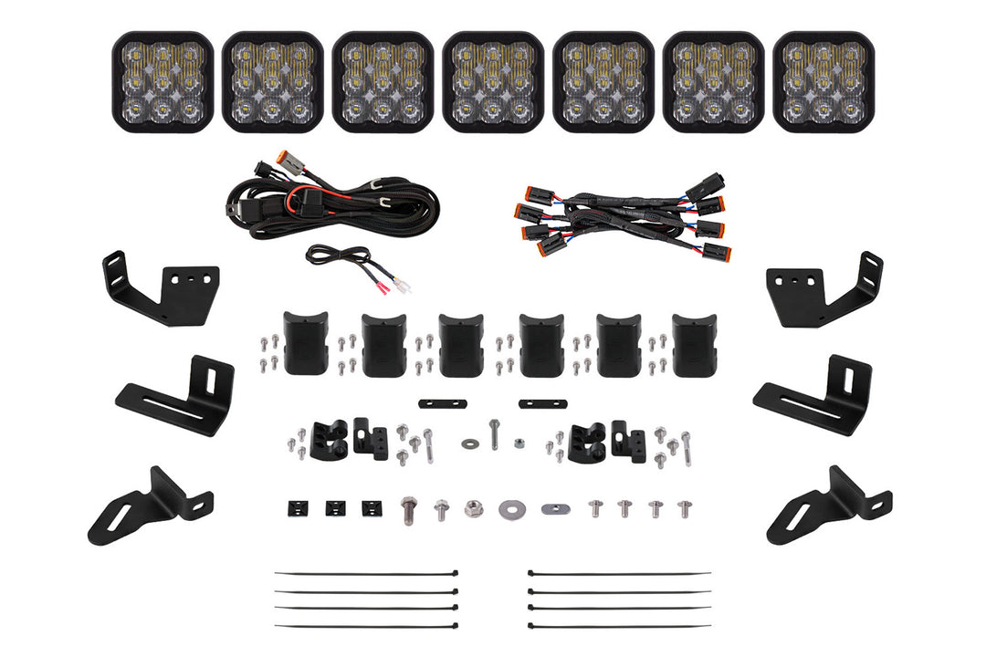 SS5 CrossLink Lightbar Kit for Prinsu/Sherpa Roof Racks