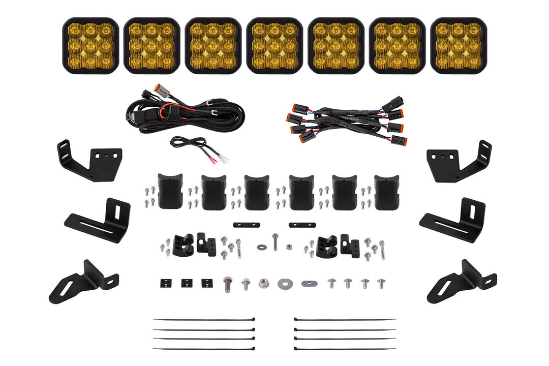 SS5 CrossLink Lightbar Kit for Prinsu/Sherpa Roof Racks
