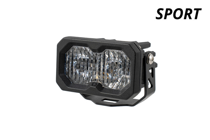 C2 2.0 SAE/DOT White Sport LED Pods