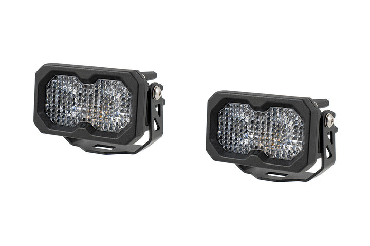 C2 2.0 SAE/DOT White Sport LED Pods