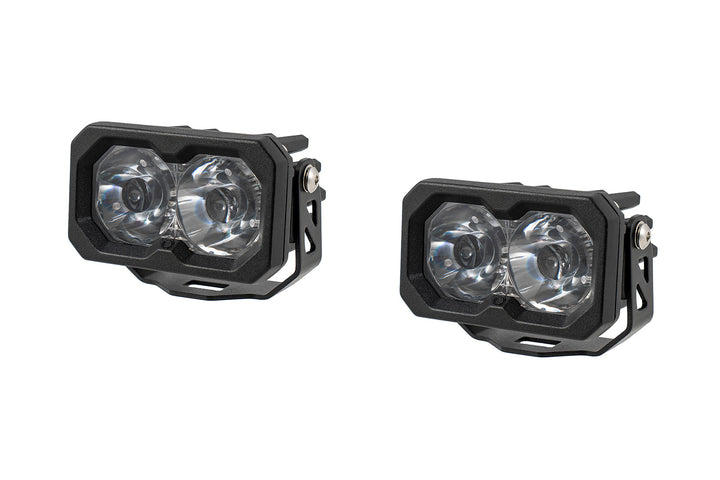 C2 2.0 SAE/DOT White Pro LED Pods