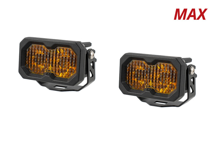 C2 2.0 SAE Yellow Max LED Pods