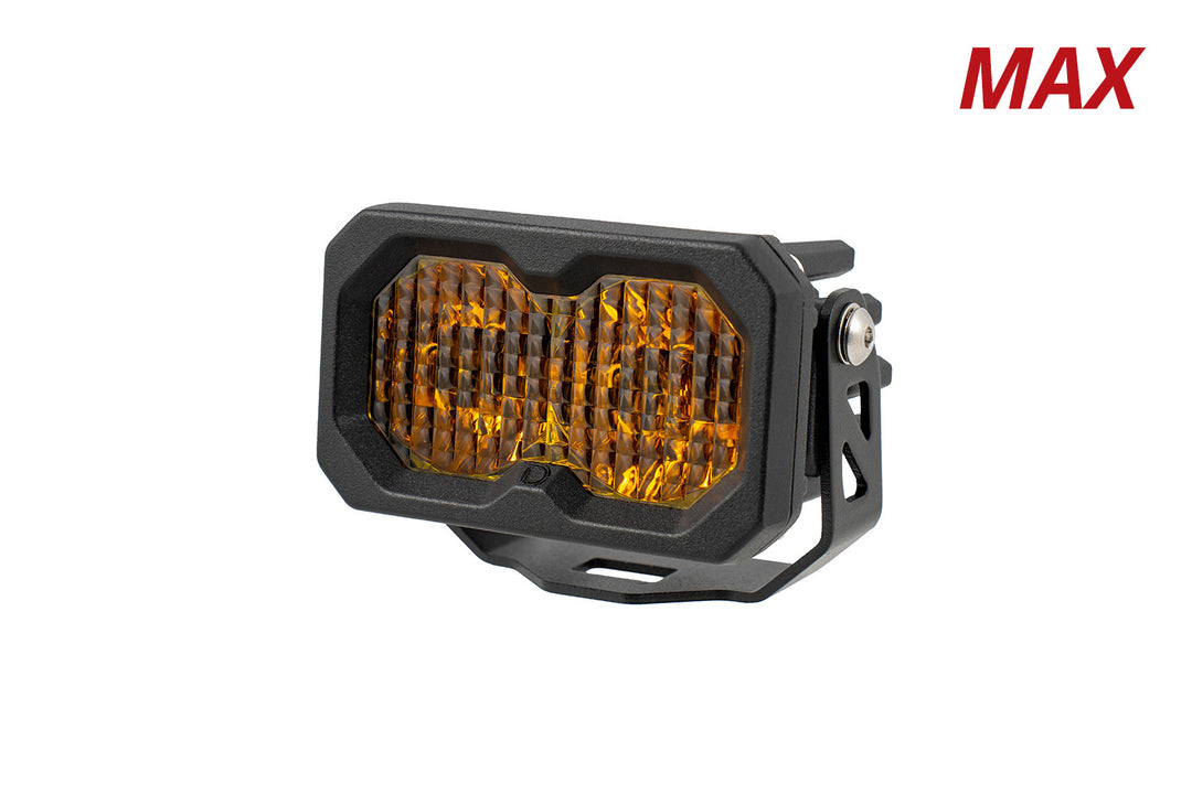 C2 2.0 SAE Yellow Max LED Pods - SAE Fog/Wide | Driving Standard