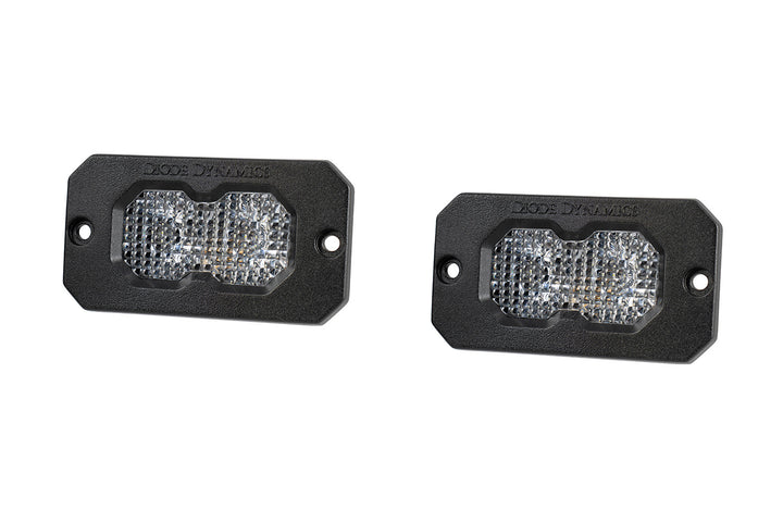 C2 2.0 White Sport Flush Mount LED Pods