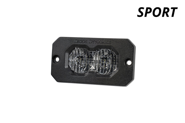 C2 2.0 White Sport Flush Mount LED Pods