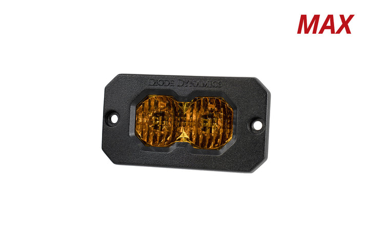 C2 2.0 Yellow Max Flush Mount LED Pods