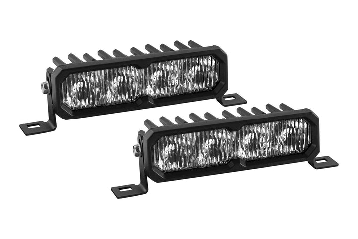 SS6 White LED Light Bar (pair)