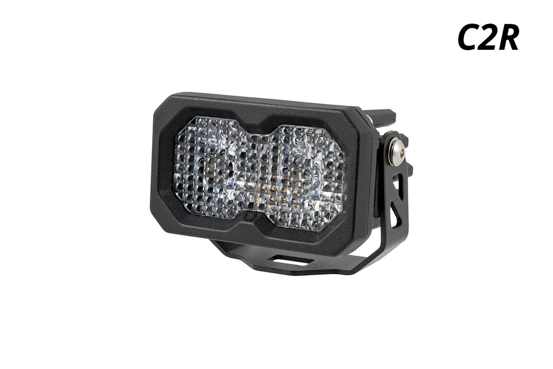 C2R White Flood Standard LED Pods