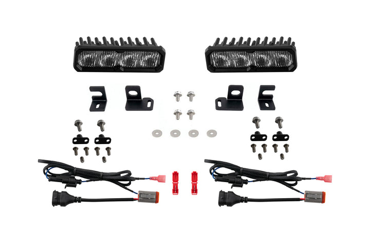 SS6 LED Fog Light Kit For 2024+ Toyota Tacoma