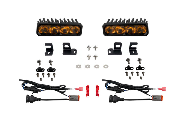 SS6 LED Fog Light Kit For 2024+ Toyota Tacoma