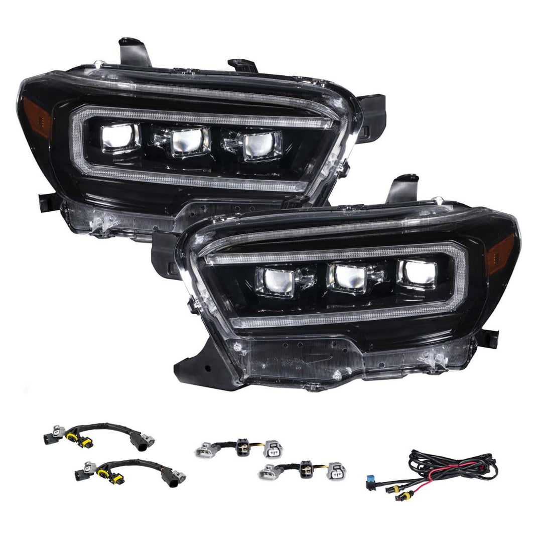 Sequential LED Projector Headlights [PAIR] Fits 2016-2023 Toyota Tacoma