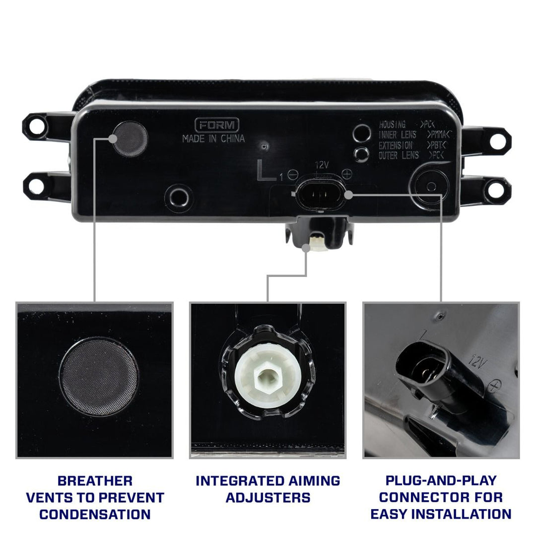 LED Fog Lights (pair) for 2024+ Toyota Tacoma