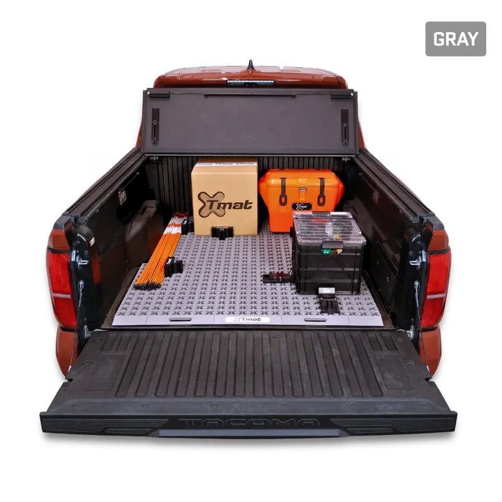 Tmat Midsize Truck Bed Organizer Slide Out Mat fits 2005+ Toyota Tacoma 5' Bed