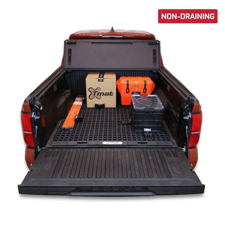 Tmat Midsize Truck Bed Organizer Slide Out Mat fits 2005+ Toyota Tacoma 5' Bed