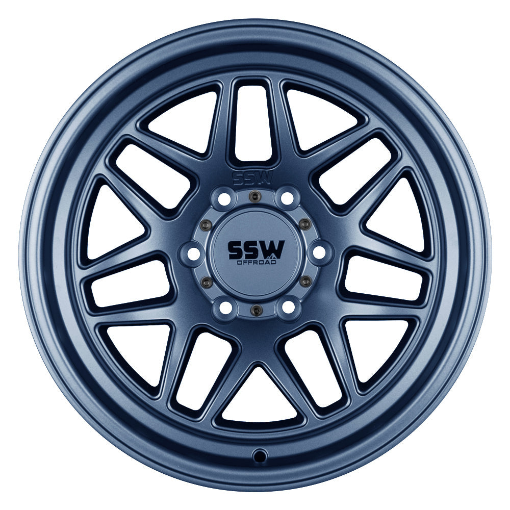 SIERRA | MATTE BLUE | 17X9.0 | -25