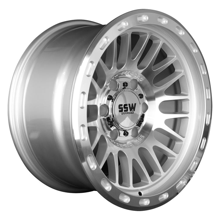 GRIFFON | MACHINED SILVER | 17X9.0 | -25