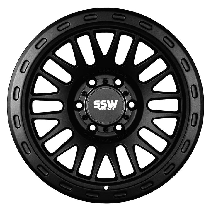 GRIFFON | MATTE BLACK | 17X9.0 | -25