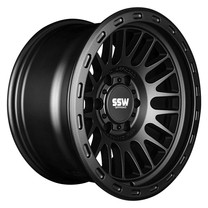 GRIFFON | MATTE BLACK | 17X9.0 | -25