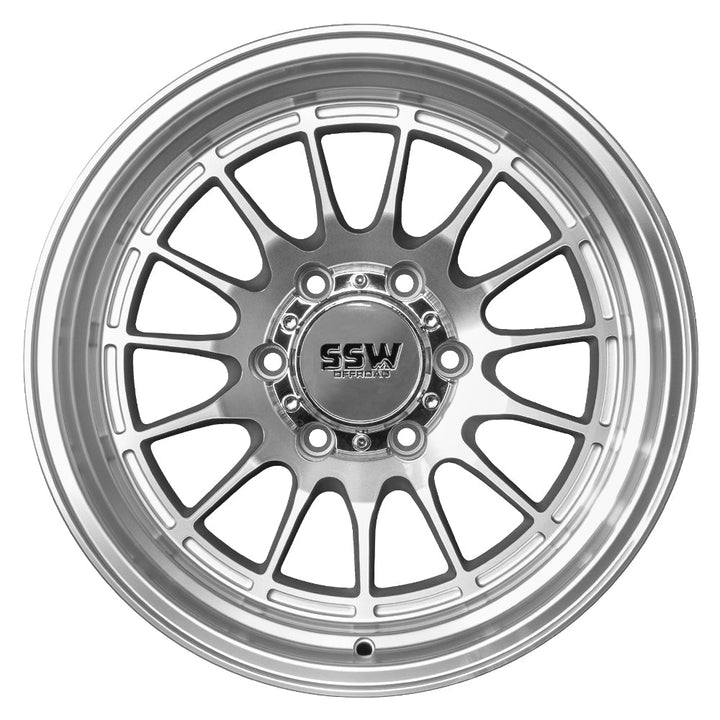 DAKAR | MACHINED SILVER | 17X9.0 | -25