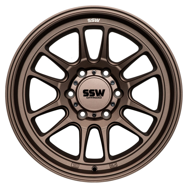 RAPTOR | MATTE BRONZE | 17X9.0 |-12