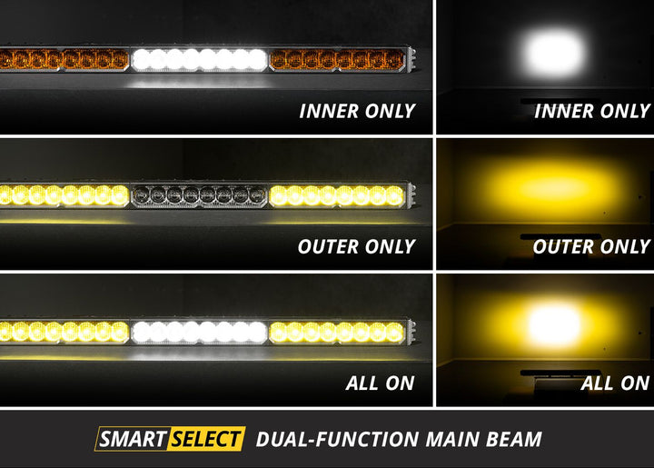 SS30 Dual-Color LED Light Bar (one)