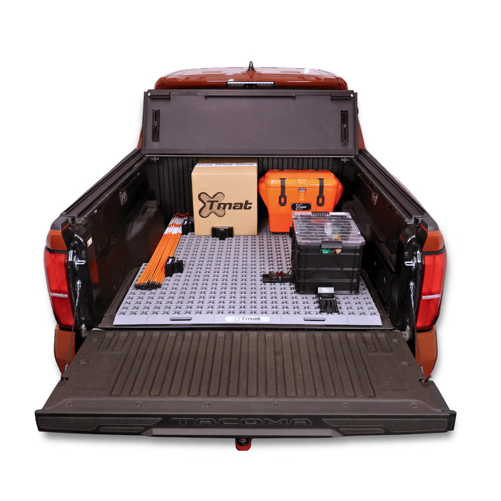 Tmat Midsize Truck Bed Organizer Slide Out Mat fits 2005+ Toyota Tacoma 5' Bed