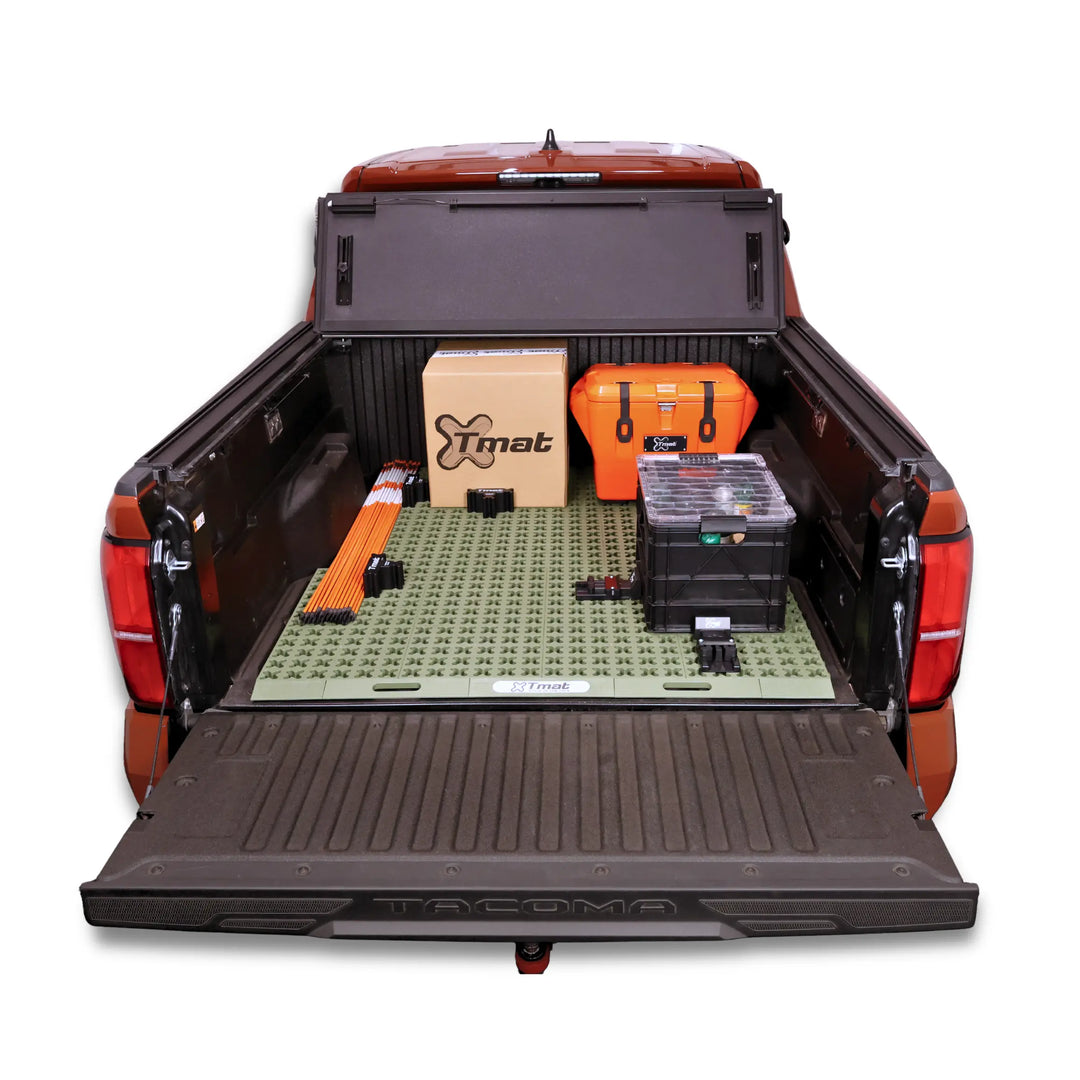 Tmat Truck Bed Organizer Slide Out Mat | Universal Fit for Short Beds 5' to 5'5"