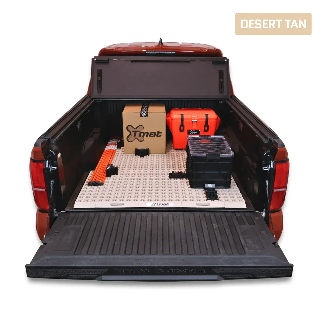 Tmat Midsize Truck Bed Organizer Slide Out Mat fits 2005+ Toyota Tacoma 5' Bed
