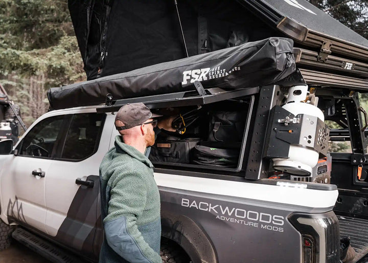 Overland Bed Rack Storage Box fits 2005+ Toyota Tacoma