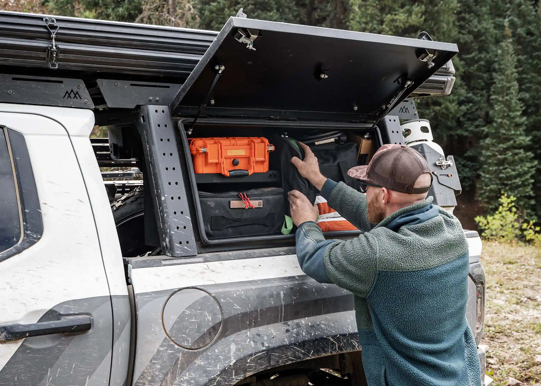 Overland Bed Rack Storage Box fits 2005+ Toyota Tacoma