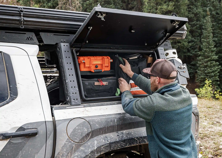 Overland Bed Rack Storage Box fits 2005+ Toyota Tacoma
